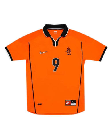 KLUIVERT 9 Retro Netherlands Home Jersey World Cup 1998 KLUIVERT 9 Retro Netherlands Home Jersey World Cup 1998