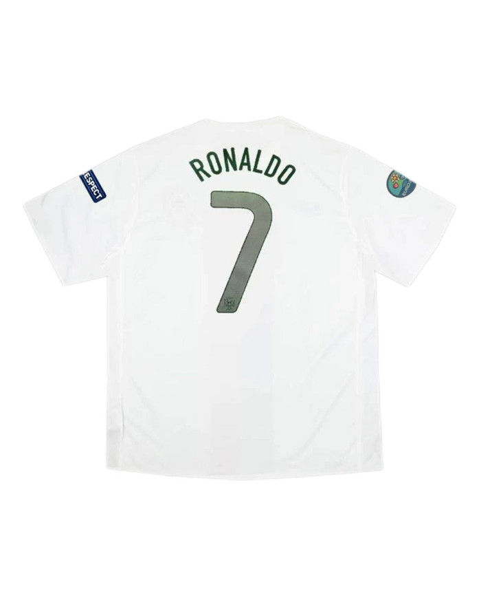 Portugal Ronaldo 7 Retro Jersey Away Euro Cup 2012