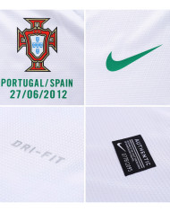 Portugal Ronaldo 7 Retro Jersey Away Euro Cup 2012