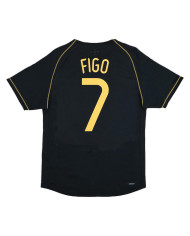 FIGO 7 Retro Portugal Away Jersey World Cup 2006