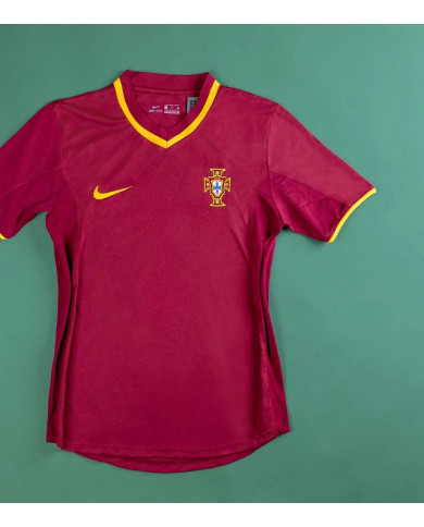 Retro Portugal Home Jersey Euro Cup 2000 Retro Portugal Home Jersey Euro Cup 2000