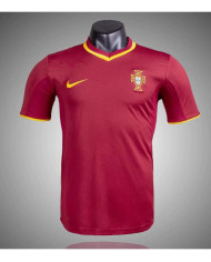 FIGO 7 Retro Portugal Home Jersey Euro Cup 2000