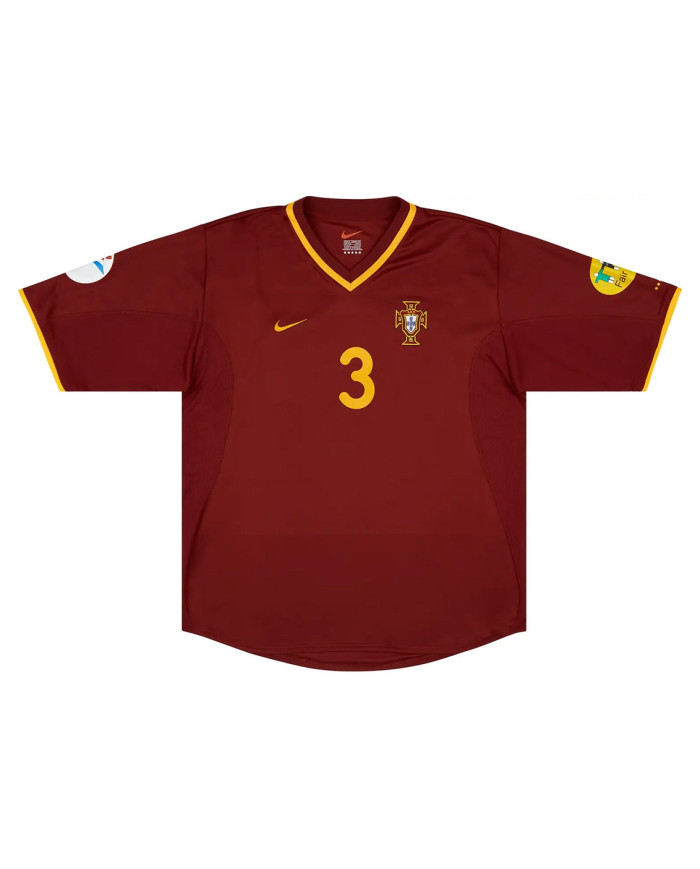 RUI JORGE 3 Retro Portugal Home Jersey Euro Cup 2000