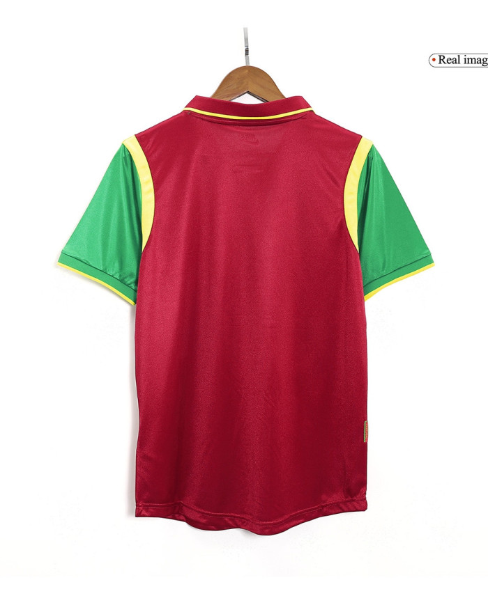 FIGO 7 Retro Portugal Home Jersey 1998