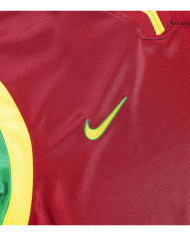 FIGO 7 Retro Portugal Home Jersey 1998