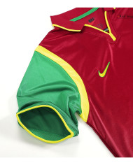 FIGO 7 Retro Portugal Home Jersey 1998