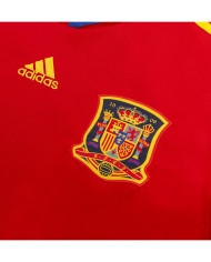 DAVID VILLA 7 Retro Spain Home Jersey 2010
