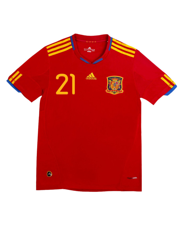 SILVA 21 Retro Spain Home Jersey 2010