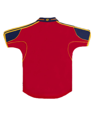 Retro Spain Home Jersey Euro Cup 2000