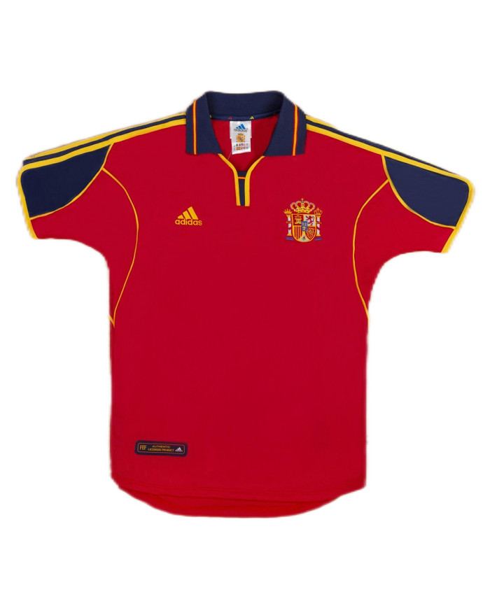 Retro Spain Home Jersey Euro Cup 2000