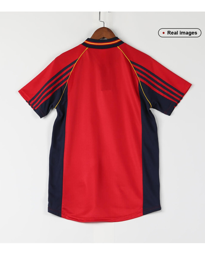 RAÚL 10 Retro Spain Home Jersey World Cup 1998
