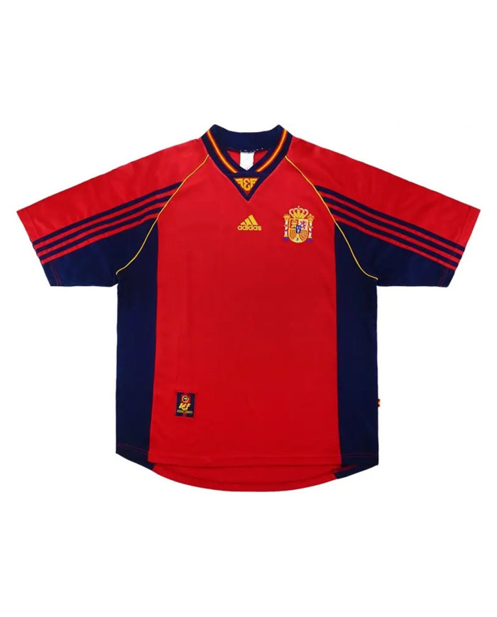 Retro Spain Home Jersey World Cup 1998
