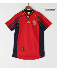Retro Spain Home Jersey World Cup 1998