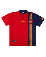 R. HIERRO 6 Retro Spain Home Jersey 1996
