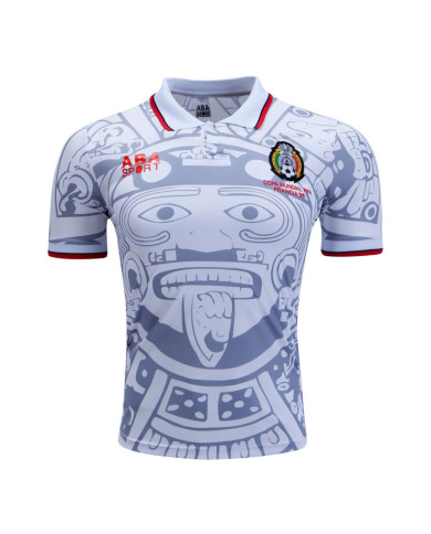 Mexico BLANCO 11 Retro Jersey Away Replica World Cup 1998 Mexico BLANCO 11 Retro Jersey Away Replica World Cup 1998