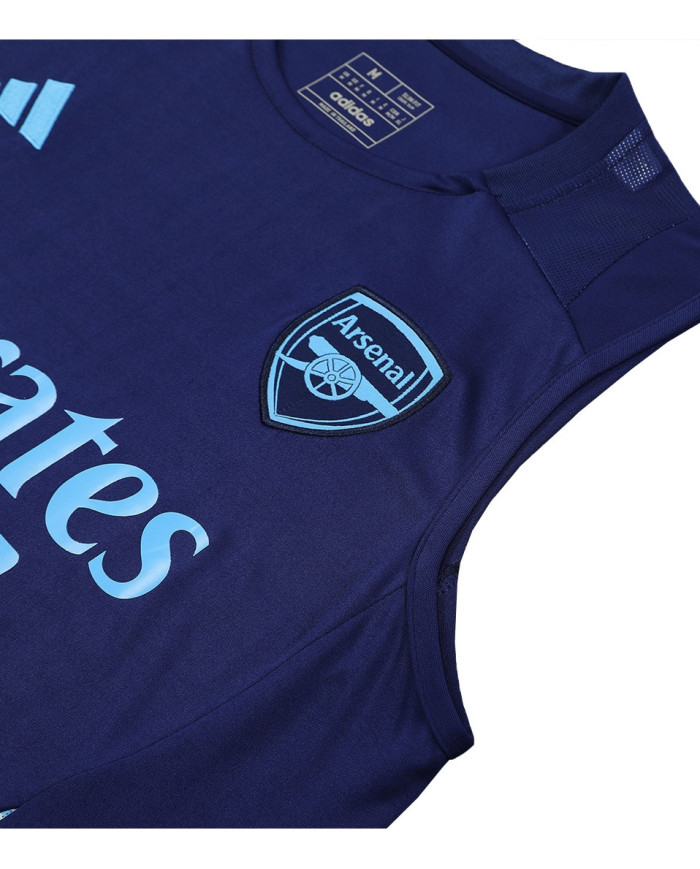 Arsenal Pre-Match Vest Kit(Jersey+Shorts) 2024/25