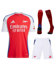 Arsenal Home Whole Kit(Jersey+Shorts+Socks) 2024/25