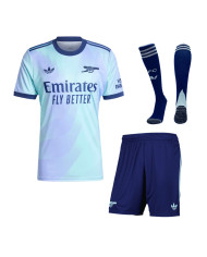 Arsenal Third Full Kit(Jersey+Shorts+Socks) 2024/25