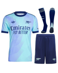 Arsenal Third Full Kit(Jersey+Shorts+Socks) 2024/25
