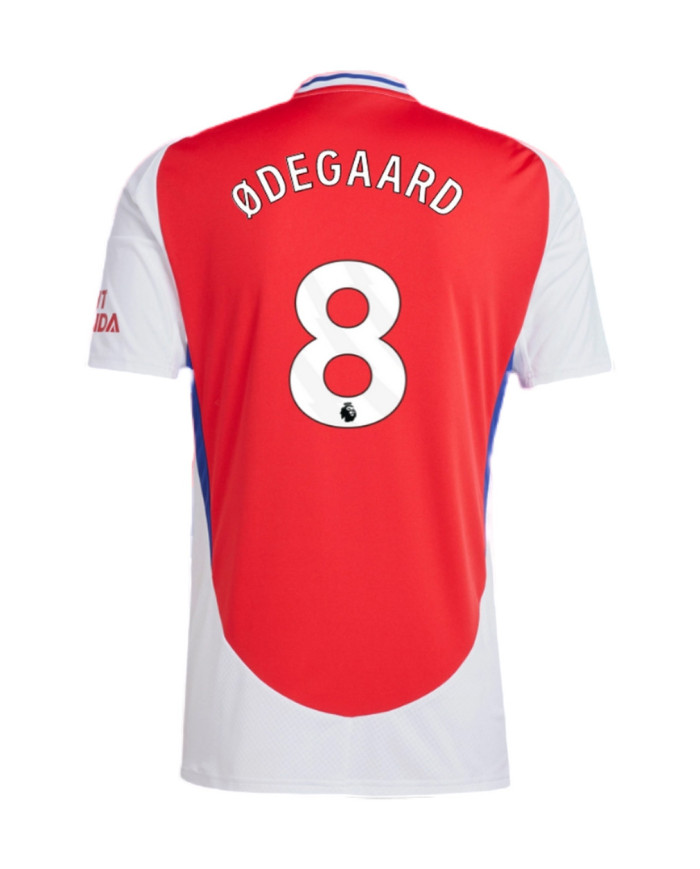 ØDEGAARD 8 Arsenal Home Jersey 2024/25