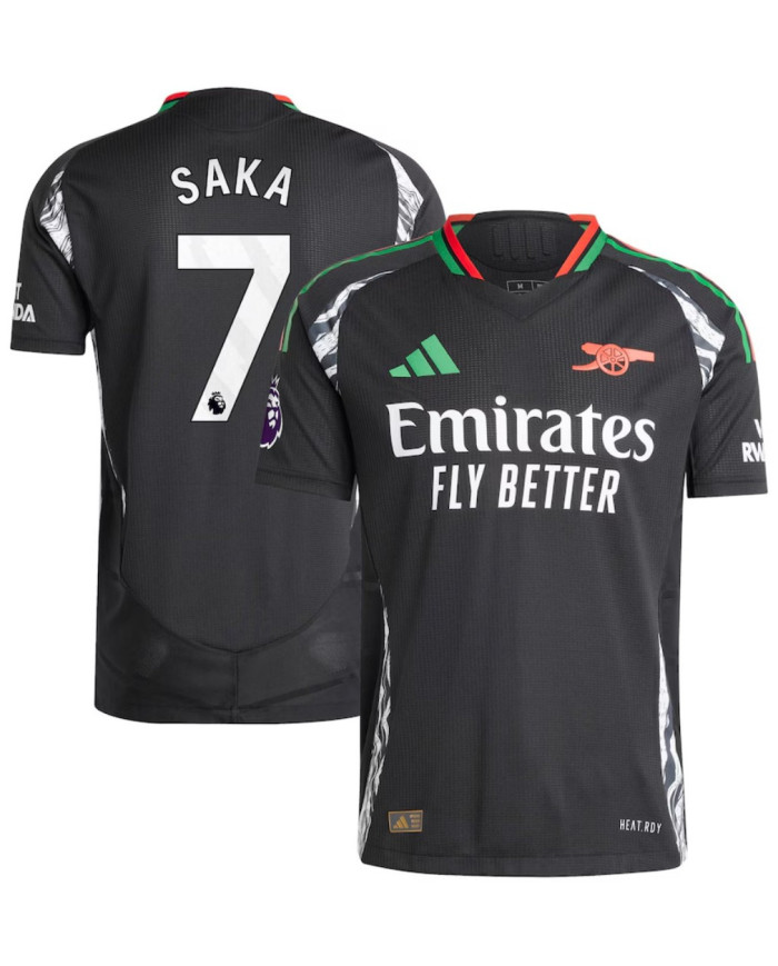 SAKA 7 Arsenal Away Match Jersey 2024/25