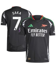SAKA 7 Arsenal Away Match Jersey 2024/25