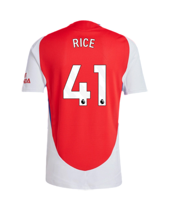 RICE 41 Arsenal Home Match Jersey 2024/25