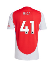 RICE 41 Arsenal Home Match Jersey 2024/25