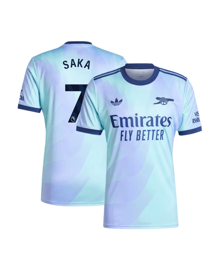 SAKA 7 Arsenal Third Jersey 2024/25