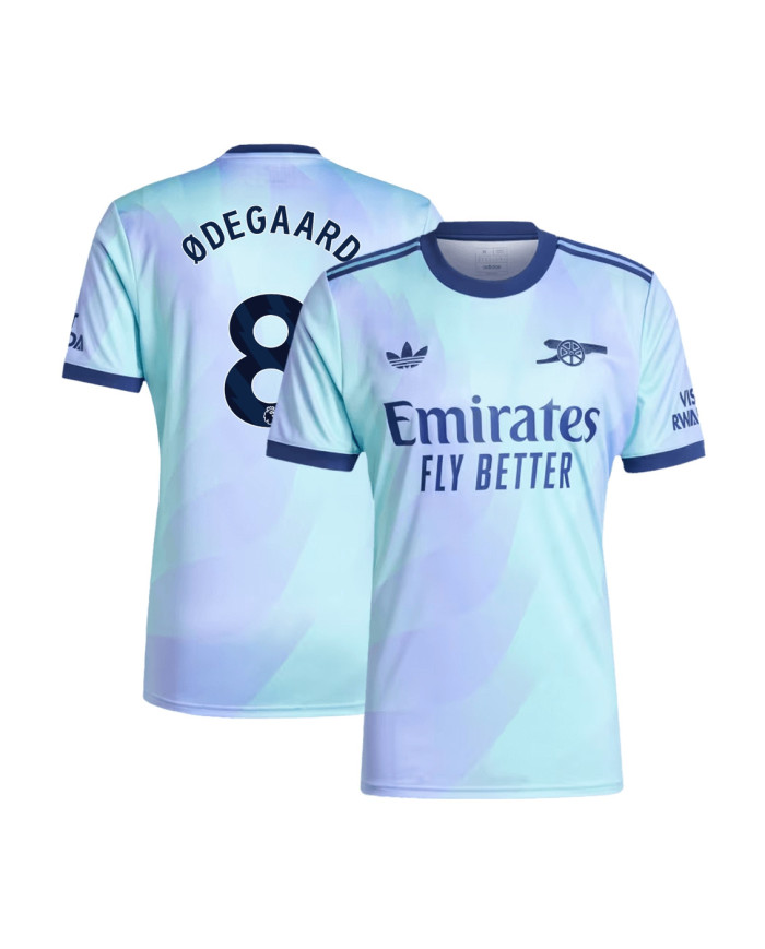 ØDEGAARD 8 Arsenal Third Jersey 2024/25