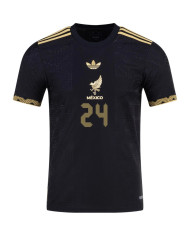 L. CHÁVEZ 24 Mexico Third Jersey Gold Cup Player Version 2025