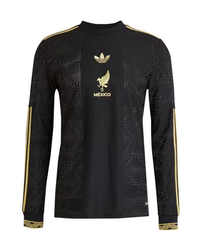 Mexico Third Long Sleeve Jersey Gold Cup Player Version 2025