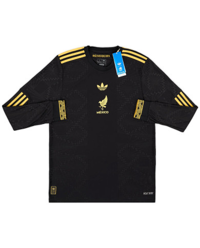 Mexico Third Long Sleeve Jersey Gold Cup Player Version 2025 Mexico Third Long Sleeve Jersey Gold Cup Player Version 2025