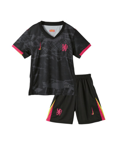 Kids Chelsea Third Kit Jersey+Shorts 2024/25 Kids Chelsea Third Kit Jersey+Shorts 2024/25