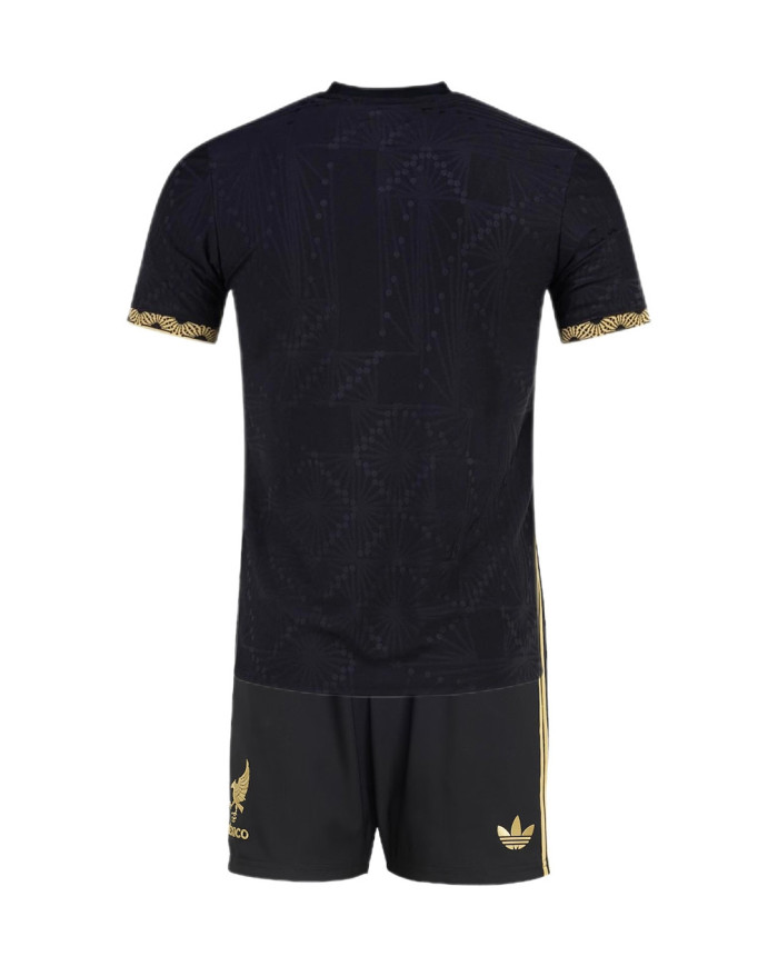 Kids Mexico Third Jersey Kit Gold Cup 2025
