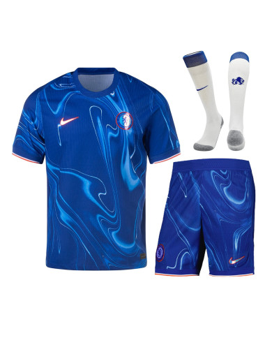 Chelsea Home Match Jersey+Shorts+Socks Full Kit Player Version 2024/25 Chelsea Home Match Jersey+Shorts+Socks Full Kit Player Version 2024/25