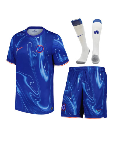 Chelsea Home Full Kit(Jersey+Shorts+Socks) 2024/25 Chelsea Home Full Kit(Jersey+Shorts+Socks) 2024/25