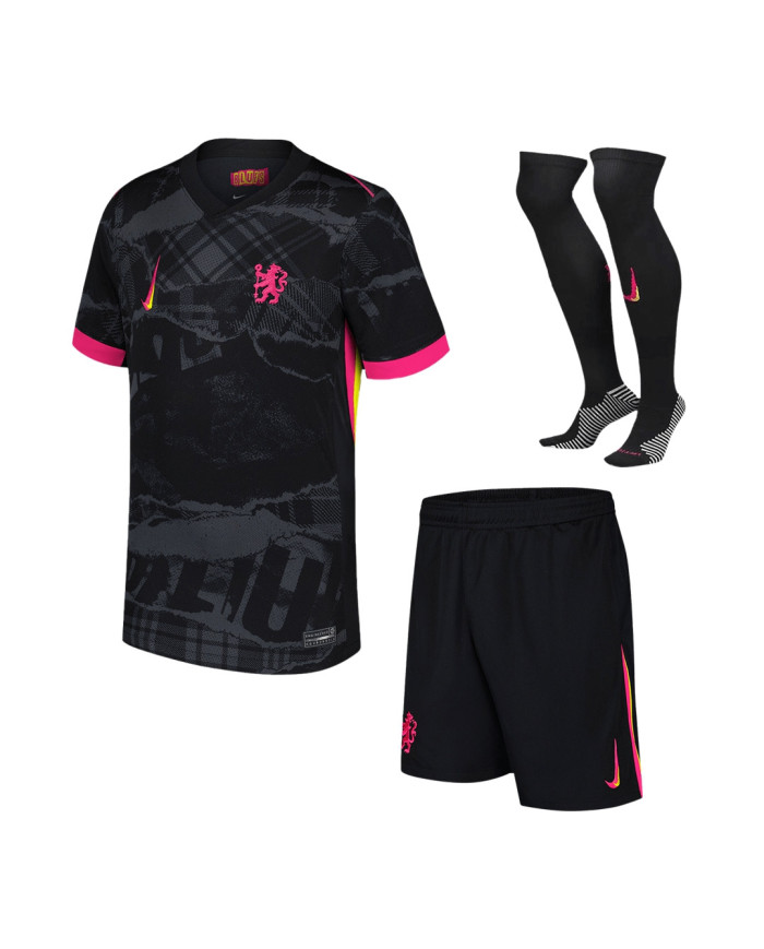 Chelsea Third Full Jersey Kit(Jersey+Shorts+Socks) 2024/25