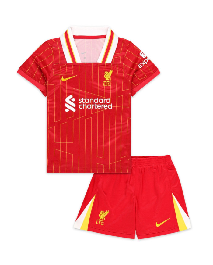 Kids Liverpool Home Jersey Kit 2024/25