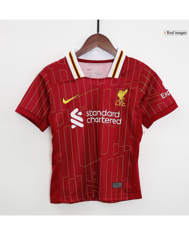 Kids Liverpool Home Jersey Kit 2024/25 Kids Liverpool Home Jersey Kit 2024/25