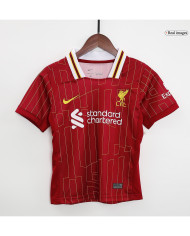 Kids Liverpool Home Jersey Kit 2024/25