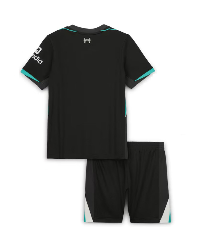 Kids Liverpool Away Jersey Kit 2024/25