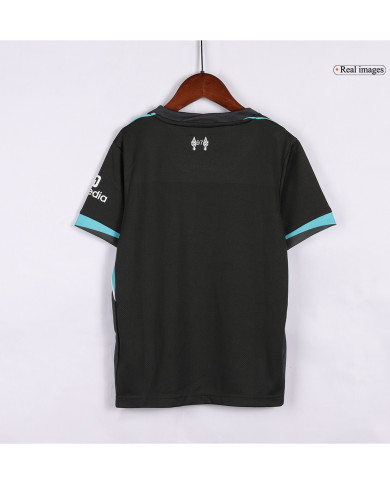 Kids Liverpool Away Jersey Kit 2024/25 Kids Liverpool Away Jersey Kit 2024/25
