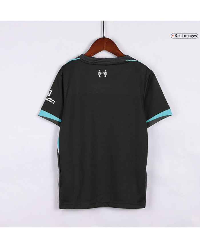 Kids Liverpool Away Jersey Kit 2024/25
