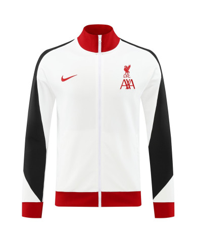 Liverpool Anthem Jacket White 2024/25 Liverpool Anthem Jacket White 2024/25