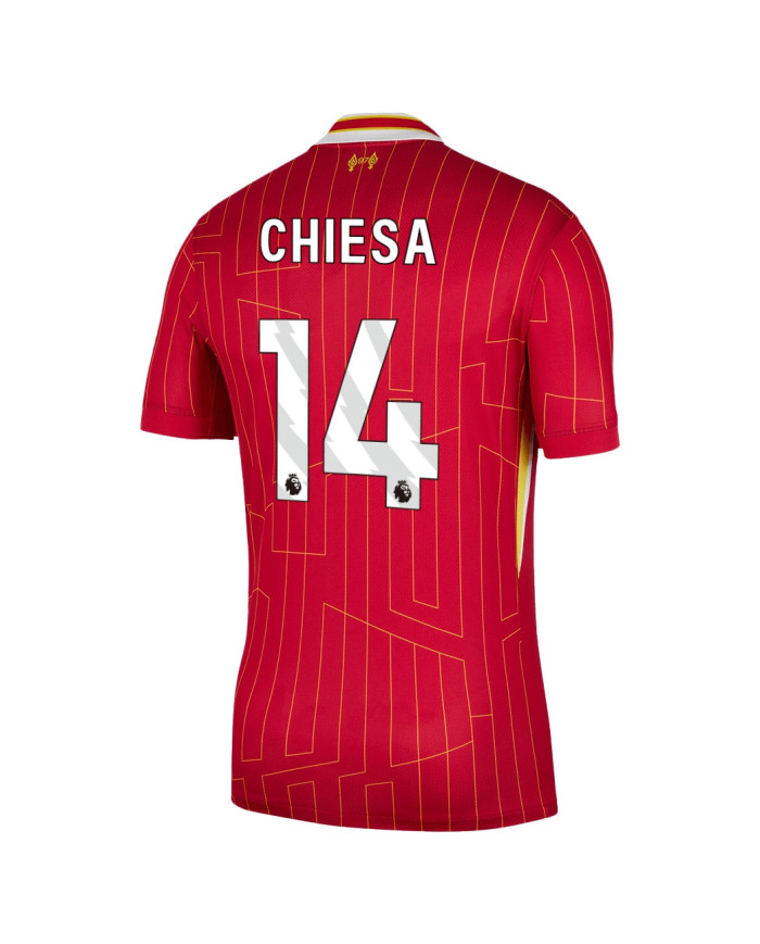 CHIESA 14 Liverpool Home Jersey 2024/25