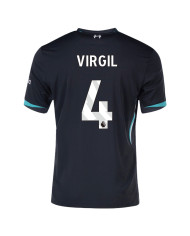 VIRGIL 4 Liverpool Away Jersey 2024/25