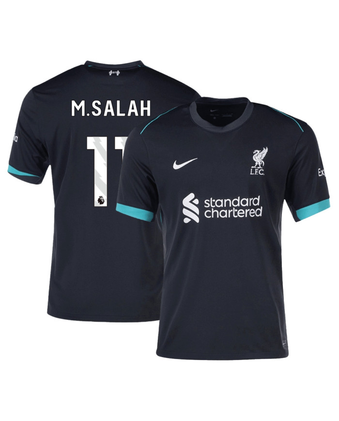 M.SALAH 11 Liverpool Away Jersey 2024/25