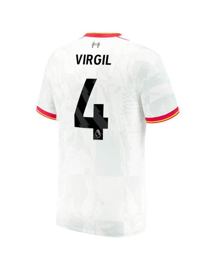 VIRGIL 4 Liverpool Third Jersey 2024/25