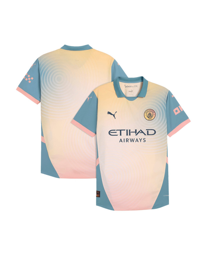 Manchester City Definitely City Fourth Jersey Player Version 2024/25
